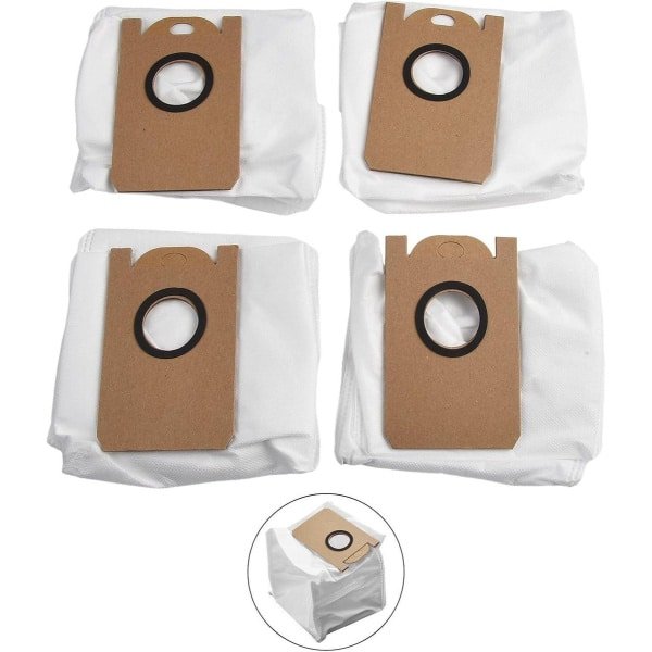 Stofzakken voor Robotstofzuiger - Set van 4 stuks - Vervangende Accessoires - Stofzakken - Robotstofzuiger - Onderdelen