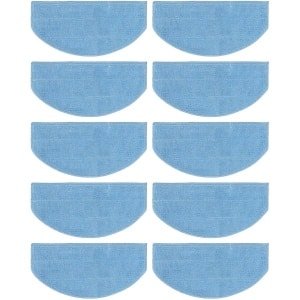 Stofzuiger Dweildoekjes - Vervangende Accessoires voor Robotstofzuigers - Set van 10 Stuks - Ultrafijne Vezels - Geschikt voor Verschillende Merken zoals Tikom en Honiture - Hoogwaardige Kwaliteit