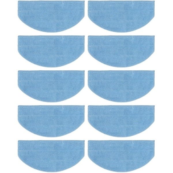 Stofzuiger Dweildoekjes - Vervangende Accessoires voor Robotstofzuigers - Set van 10 Stuks - Ultrafijne Vezels - Geschikt voor Verschillende Merken zoals Tikom en Honiture - Hoogwaardige Kwaliteit