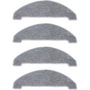 Stofzuiger Mop Doeken 4 Stuks, Vervanging Fiber Veegmachine Reiniging Mop Doek, Geschikt voor Robotstofzuiger, Accessoires