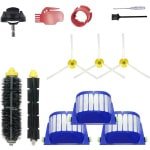 Vervangende Accessoires voor Robotstofzuigers - Compleet Set met Zijborstels, Filters en Wielen