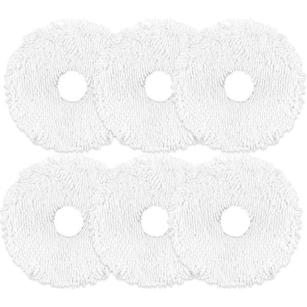 Vervangende Doeken voor Robotstofzuigers in Set van 6 - Zachte Microvezeldoeken