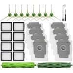 Vervangingsset voor Robotstofzuigers - Inclusief HEPA Filters, Borstels en Onderdelen - 2 Gummiborstels, 8 Filters - 1 Set - Geschikt voor Veel Gangbare Modellen