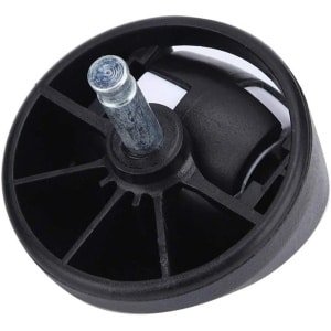 Voorwiel robotstofzuiger met duurzaam roestvrij stalen voorwiel - ABS flexibel en slijtvast - ideaal voor thuisgebruik - geschikt voor TCR260 TCR266 CR350 CEN350.