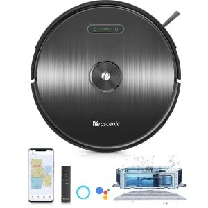 WLAN Robotstofzuiger met Dweilfunctie, Lasernavigatie en Spraakbediening