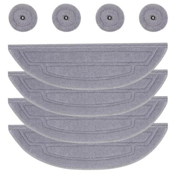 Wisserdoeken voor robotstofzuiger, vervangende microvezel dweilmop, wasbaar en herbruikbaar