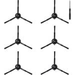 Zijborstels Vervangingsset voor Robotstofzuiger Modellen RV20 Max en RV30 Max - 6 Stuks