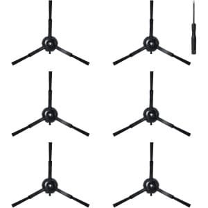 Zijborstels Vervangingsset voor Robotstofzuiger Modellen RV20 Max en RV30 Max - 6 Stuks