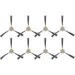 Zijborstels voor Robotstofzuiger - 8 Stuks Vervangingsonderdelen voor Verschillende Modellen