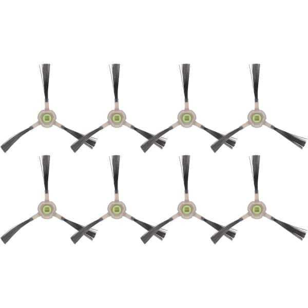 Zijborstels voor Robotstofzuiger - 8 Stuks Vervangingsonderdelen voor Verschillende Modellen