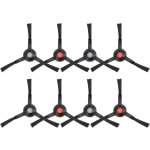 Zijborstelset voor robotstofzuiger - 8 stuks - Vervangende hoekborstels en randborstels voor optimale reiniging