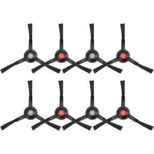 Zijborstelset voor robotstofzuiger - 8 stuks - Vervangende hoekborstels en randborstels voor optimale reiniging