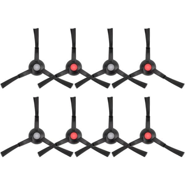Zijborstelset voor robotstofzuiger - 8 stuks - Vervangende hoekborstels en randborstels voor optimale reiniging