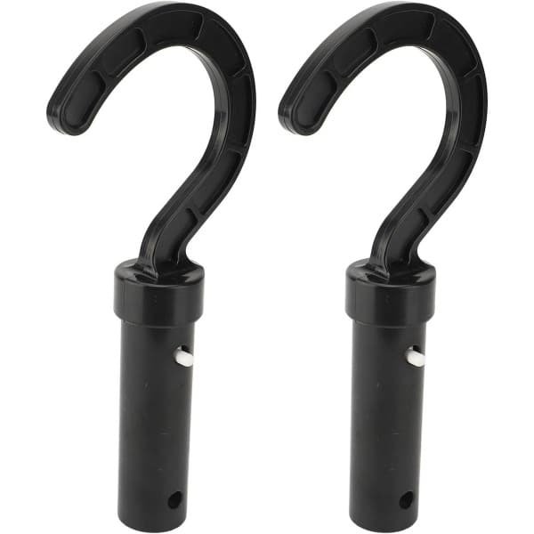 Zwembadhaken voor zwembadrobots - set van 2 stuks - Telescopische Pole Accessoires - ABS materiaal - Geschikt voor algemene zwembadvacuümrobots