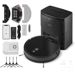 Zyrex® Robotstofzuiger huisdieren - Robotstofzuiger - Stofzuiger - Zwart - ‎32cm x 30cm x 8cm