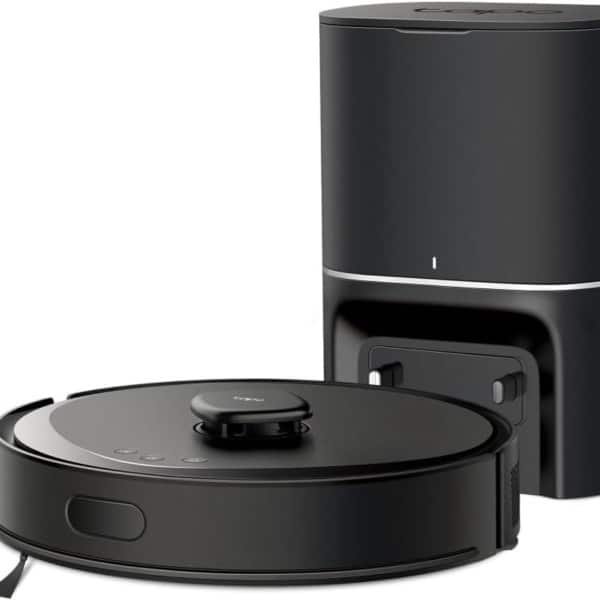 Zyrex® Robotstofzuiger met laadstation - Robotstofzuiger - Robotstofzuiger huisdieren - Zwart - 33cm x 33cm x 7cm