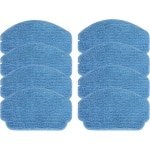 8 stuks Stofzuiger dweilpads - 18*11CM - Geschikt voor MAMNV ZCWA BR150 - BR151 - voor robotstofzuiger met dweilfunctie - robotstofzuiger accessoires - Wasbaar & herbruikbaar - Blauw