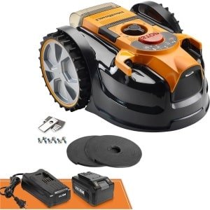 Robotmaaier - Robotgrasmaaier - Automatisch Grasmaaier - Draadloze Maaier - Robot Grasmaaier - Tot 200 m² - Spiraalmaaifunctie & Verstelbare Maaihoogte