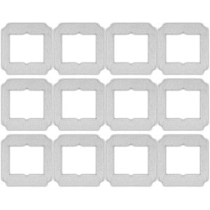 Wasbare dweildoeken - geschikt voor ECOVACS Winbot Mini-W - MINIT - WINBOT MINI - voor robotstofzuiger accessoires - Microvezeldoeken - Reinigt vlekken en stof - Vervangende doeken - 210*216MM - 12 pack