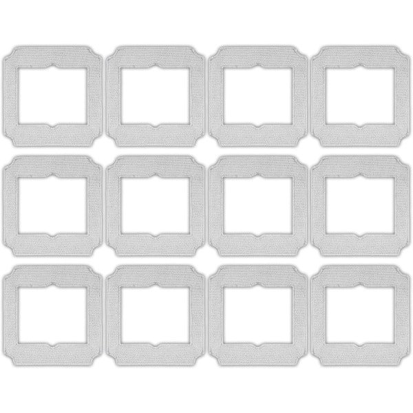 Wasbare dweildoeken - geschikt voor ECOVACS Winbot Mini-W - MINIT - WINBOT MINI - voor robotstofzuiger accessoires - Microvezeldoeken - Reinigt vlekken en stof - Vervangende doeken - 210*216MM - 12 pack