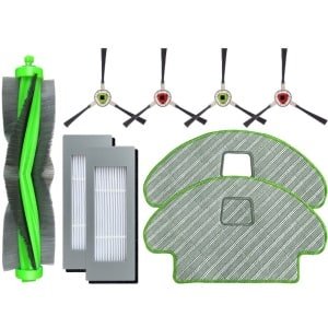 onderhoudsset robotstofzuiger - 9 stuks - geschikt voor iRobot Roomba Combo 113 - Onderhoudsset alternatief voor 4719025 - voor robotstofzuiger met dweilfunctie