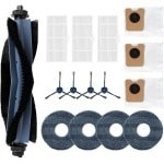 robotstofzuiger onderhoudsset - 15 stuks - Geschikt voor Eufy Robotstofzuiger OMNI C20 - met stofzuigerzakken & Roterende borstel & zijborstels & dweildoeken & Filter