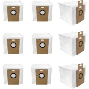 stofzuigerzakken - geschikt voor Tapo RV30 Max - RV30 Max Plus - RV20 Max Plus - RVA202 - 16*14*17cm - voor robotstofzuiger - reserveonderdelen - 9 stuks