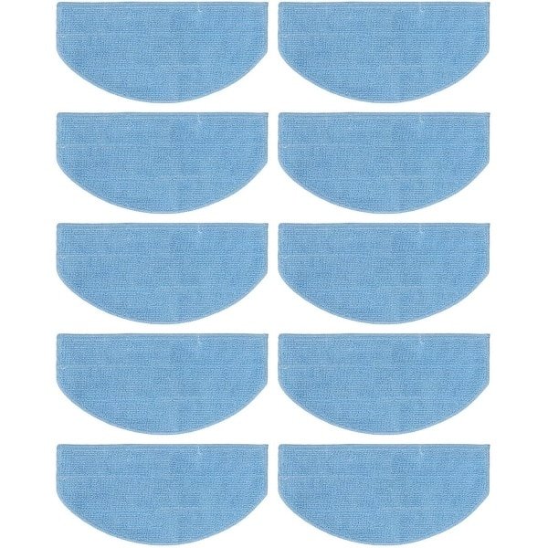 10 Stuks Vervangende Mopdoeken voor Robotstofzuigers van Ultrafijne Microvezel, Geschikt voor Diverse Modellen, Ideaal voor Effectieve Reiniging en Onderhoud