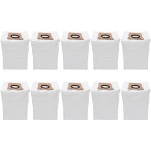 10-delige Stofzakken voor Robotstofzuigers van Non-Woven Stof, Geschikt voor Diverse Modellen, Professionele Stofopvang en Duurzaamheid