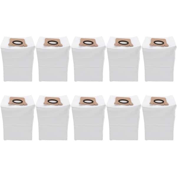 10-delige Stofzakken voor Robotstofzuigers van Non-Woven Stof, Geschikt voor Diverse Modellen, Professionele Stofopvang en Duurzaamheid