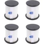4 Stuks Vervangfilters voor Robotstofzuiger - Mesh Filters, Eenvoudig te Demonteren, Geschikt voor Diverse Modellen