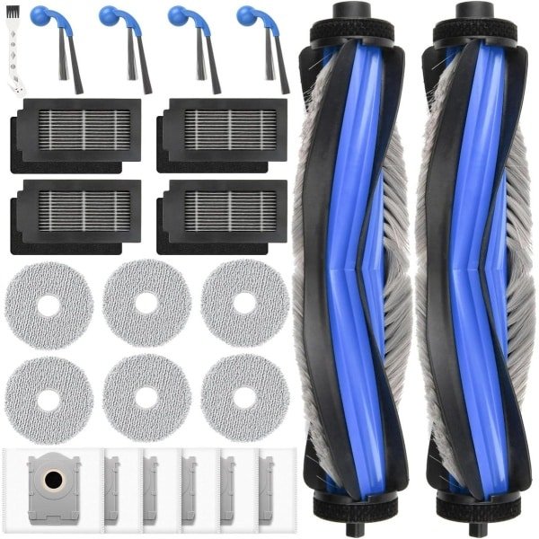 Accessoireset Robotstofzuiger - Onderhoudsset Onderdelen - Robotstofzuiger Onderhoud - 23 Delige Set - T30C Omni - Wit