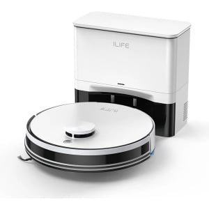 Allero Robotstofzuiger Met Dweilfunctie - Robotstofzuiger - Robotstofzuigers - 5000 Pa - 180 min Looptijd - Objectdetectie