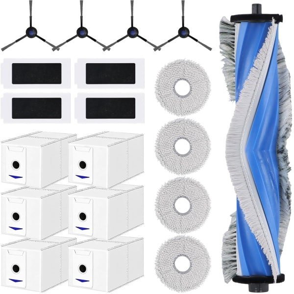 Azomor® Complete set van 19 stuks voor robotstofzuiger met borstels en filters