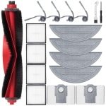 Cosensi - Accessoire set - Robotstofzuiger onderdelen - Hoogwaardige kwaliteit - Geschikt voor Roborock Q10 S5/S5+ - Inclusief borstels en filters ...