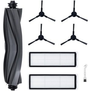 Cosensi - Accessoire set robotstofzuiger - filters en zijborstels - Voor Dreame Mova S10 - Rubber borstel voor optimale reiniging - Geschikt v...