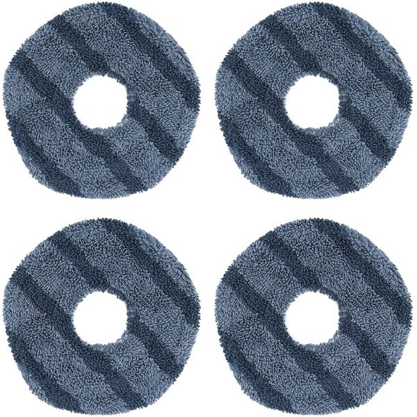 Cosensi - Vervangende Mopdoeken - Herbruikbaar en Wasbaar - Multicolor - Voor Robotstofzuigers - Geschikt voor Eufy X10 Pro en X9 Pro