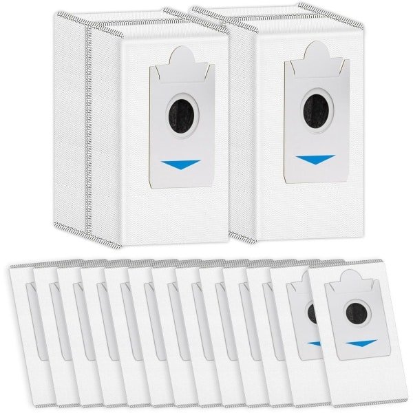 Cosensi - Vervangende Stofzakken - Robotstofzuiger Accessoires - Groot Capaciteit - Actieve Koolfilter - 15 Stuks