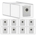 Cosensi - Vervangingsstofzakken - 9 Stuks - Eco-vriendelijk - 99.9% Filtratie - Stofzakken voor Robotstofzuiger - Geschikt voor X8