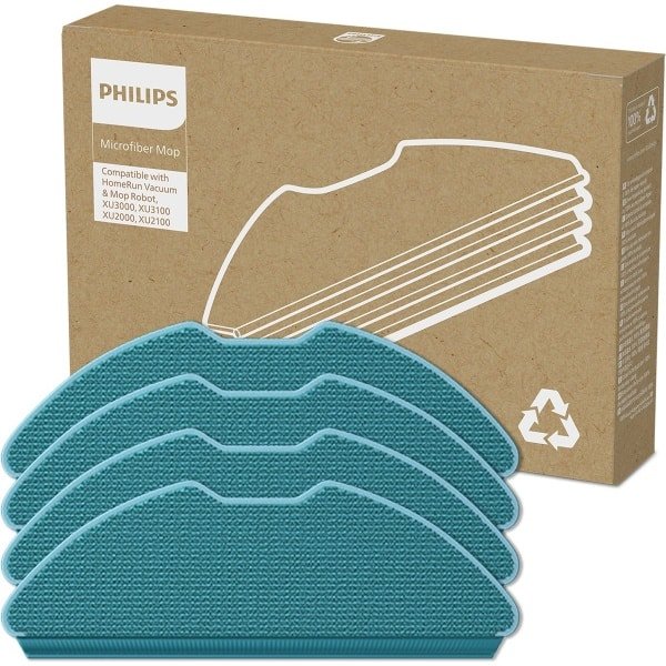 Philips HomeRun XV1430/00 - Dweilpads voor 2000 & 3000 serie robotstofzuiger