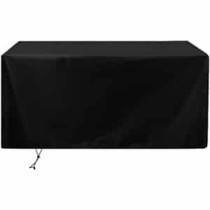 Robotgrasmaaier Hoes - Robotmaaier Beschermhoes - Tuinonderhoud - Waterdicht en UV-bestendig - 94 x 63.5 x 46 cm - Zwart