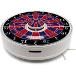 Robotstofzuiger Sticker - Beschermhoes Decoratie - Stofzuiger Personaliseren - Luchtbelvrij Plakken - 245 cm Diameter - Dartbord