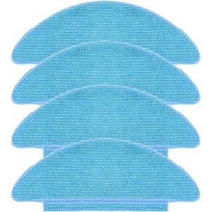 Set van 4 Herbruikbare Vervangdoeken voor Robotstofzuigers - Accessoires voor Efficiënt Schoonmaken en Onderhoud