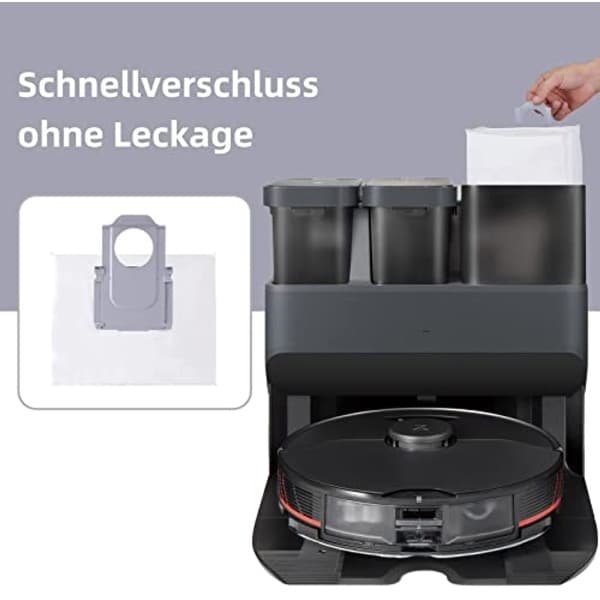 Stofzakken voor Robotstofzuiger - 4 Stuks Geschikt voor Diverse Modellen