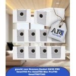 Stofzuigerzak gescht voor Ecovacs Deebot X8/X9 PRO Omni/T50 Pro Omni/T50 Max Pro/T50 Omni/T80/T30C robotstofzuiger,actieve koolstofzak accessoires,10 stuks 3L capaciteit stofzuigerzakken,reserveonderdelen
