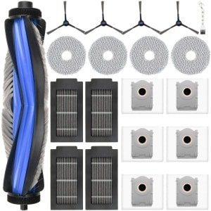 Store_9 - Accessoireset Robotstofzuiger - 20-delige set - Hoofdborstel en filters - Voor Ecovacs Deebot T50 Omni - Kunststof - Inclusief reinigings...