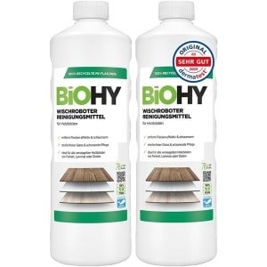 Vloerreiniger voor Dweilrobots - Concentraat voor Houten Vloeren, Parket & Laminaat - Streeploze Glans