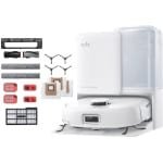 eufy Omni E25 - Robotstofzuiger met Vervangingssets - HydroJet dweilsysteem - 20.000 Pa zuigkracht - DuoSpiral borstels die ontklitten - CornerRover arm voor het schoonmaken van hoeken - alles-in-één station